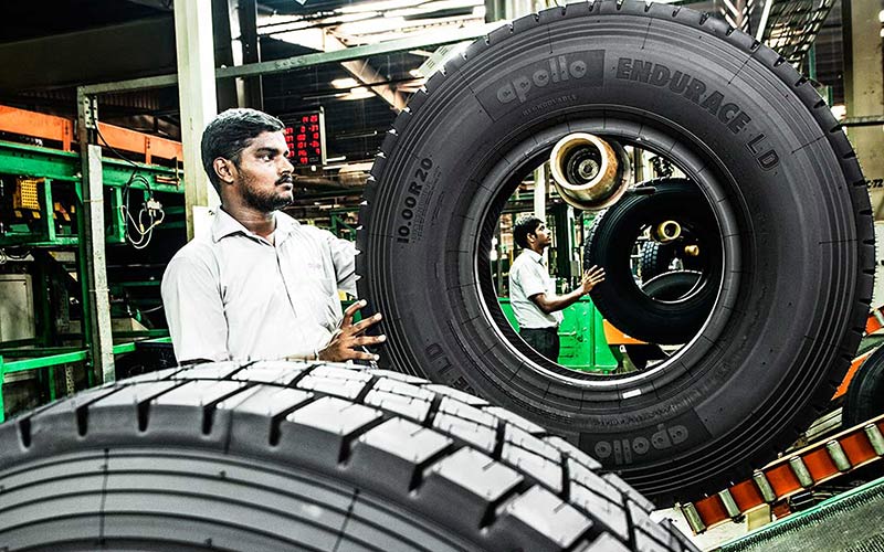 Top-20 Reifenhersteller Apollo Tyres verstärkt AZuR